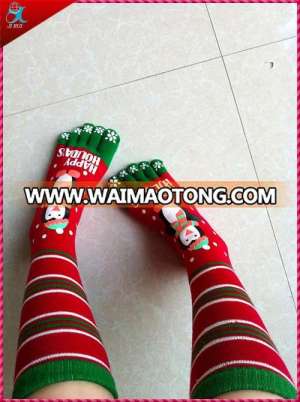 Christmas Knee Sock Printed for Gift