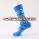 Custom cotton cute pattern hot sale men crew happy socks