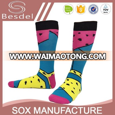 Hot selling black dress socks men cotton